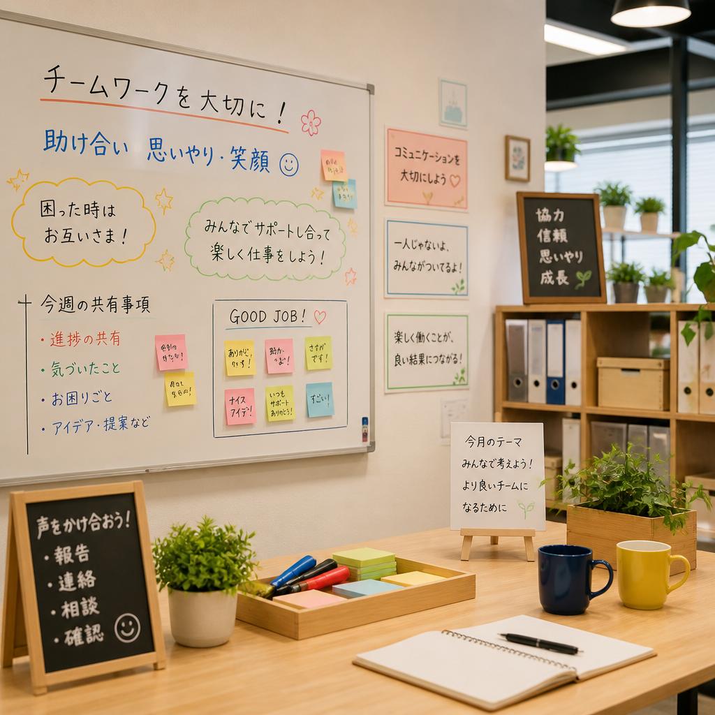 楽しさが溢れる職場環境