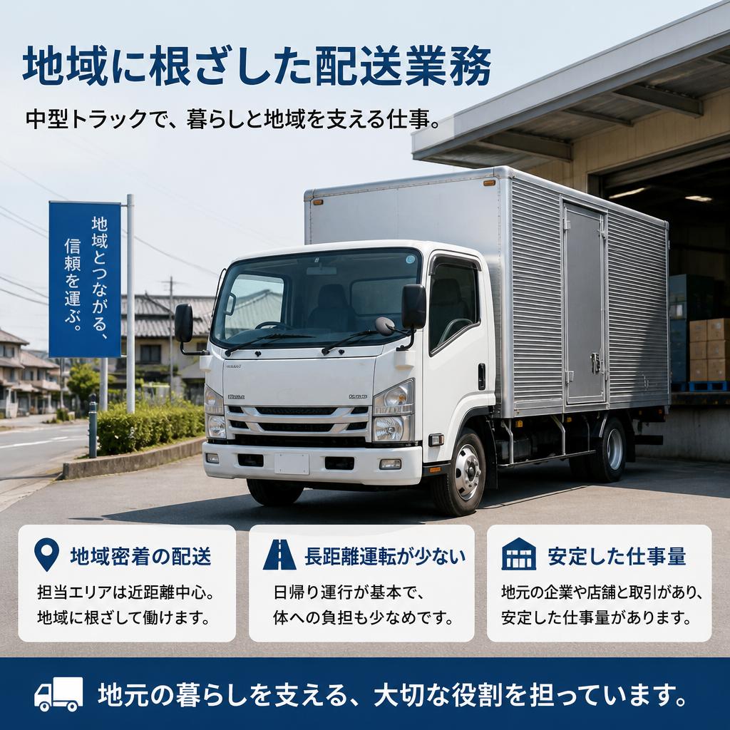 2. 中型トラックでの配送業務