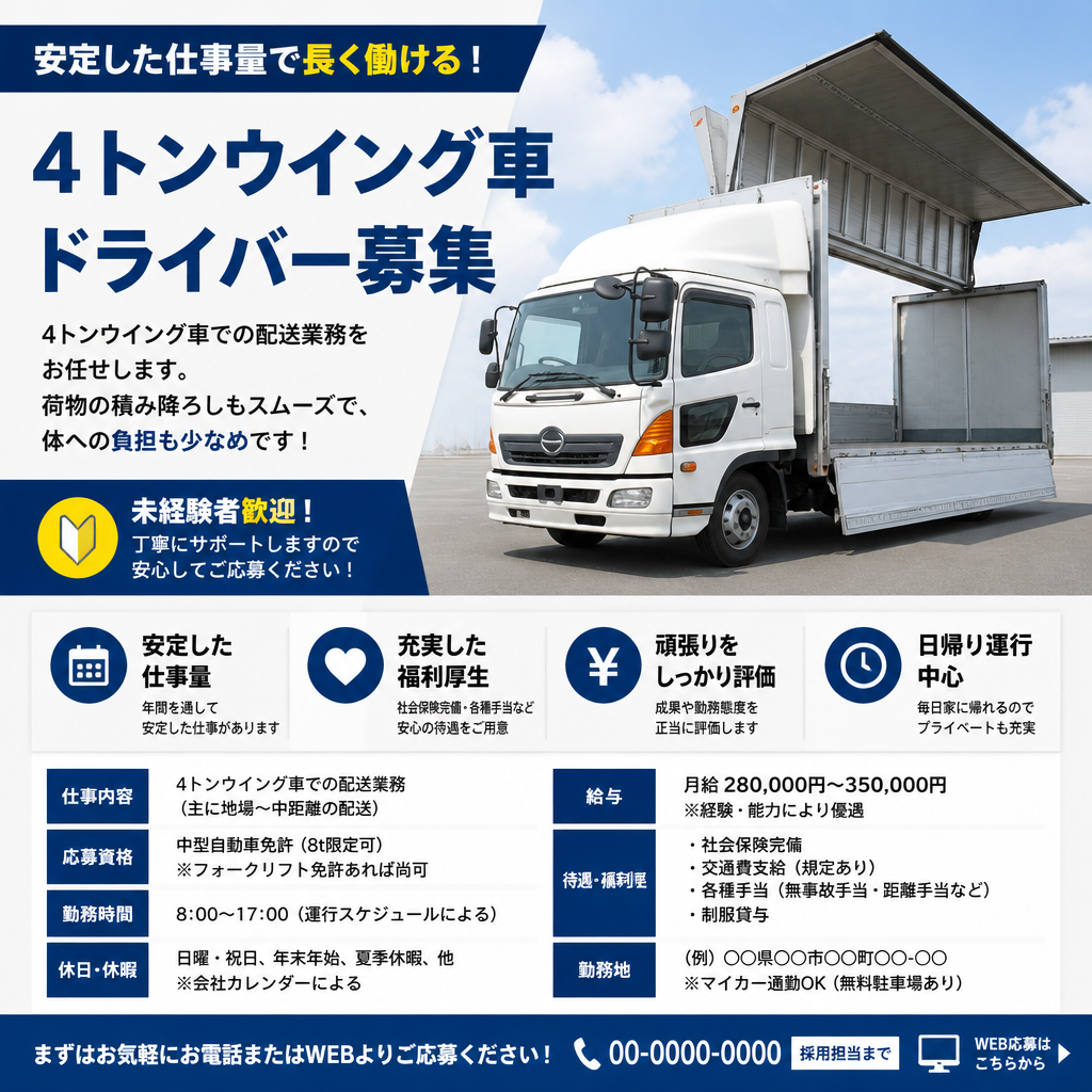 高収入で正社員を目指すあなたへ、経験者優遇の新たなチャンス！